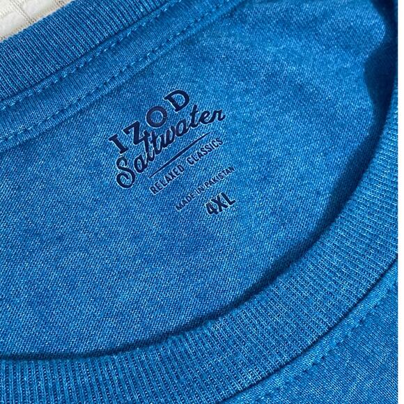 IZOD Men’s Shirt Size 4XL Big & Tall Casual Wear Brew Fest Beer - Picture 3 of 9